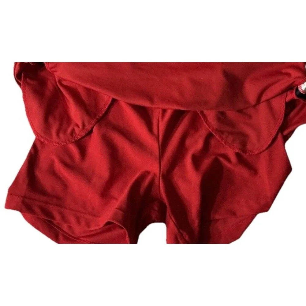 San Francisco 49ers Women Skirt NFL Wear Erin Andrews Red Sz Small NWT